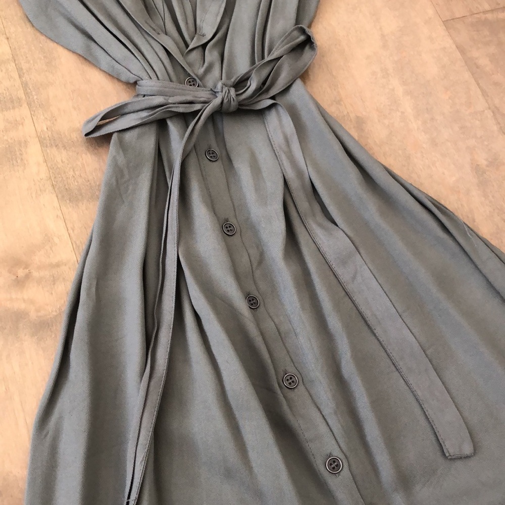 Cotton On Green Button Up Dress - Picture 4 of 4